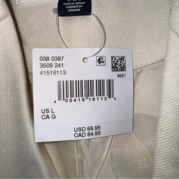 American Eagle Cropped Blazer Size L - Picture 10 of 12